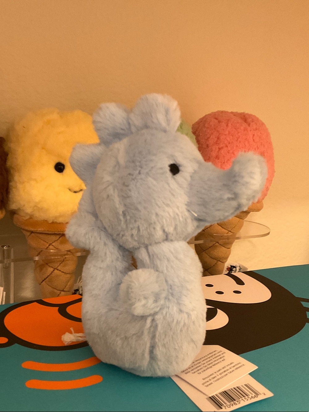 Jellycat Fluffy Seahorse